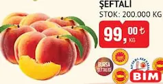 ŞEFTALİ KG